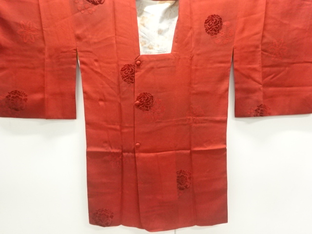 JAPANESE MICHIYUKI COAT / CUT VELVET / FLOWER